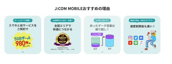 J:COMモバイルの口コミ・評判は悪い？メリット・デメリットはある？
