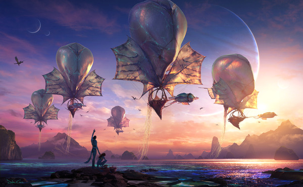 『アバター：ファイヤー・アンド・アッシュ』コンセプトアート (C) 2024 20th Century Studios. All Rights Reserved.