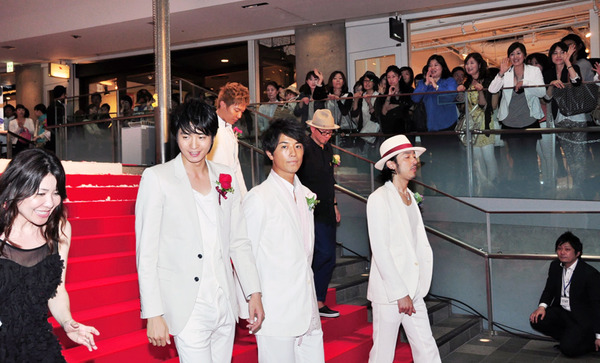 向井理＆斎藤工＆金子ノブアキ＆小出恵介／ドラマ「最上のプロポーズ」 in 表参道ヒルズ