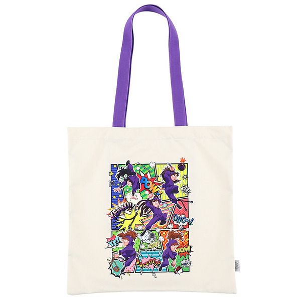 忍たま乱太郎アメコミ風 トートバッグ（全3種） 五年生