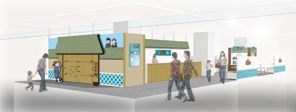 「忍術学園 忍たま購買部」POPUP大丸心斎橋店装飾イメージ