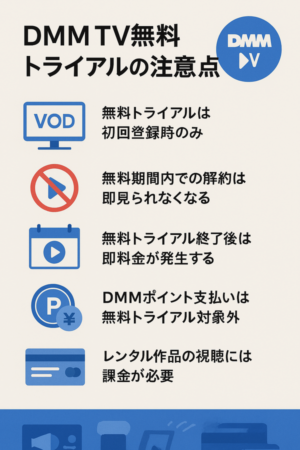 DMMTVの無料トライアルは14日間！登録・解約方法も解説！