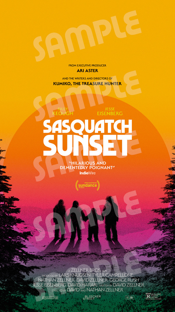 4月18日(金)発売ムビチケオンライン券『サスカッチ・サンセット』（C）2023 Cos Mor IV, LLC. All rights reserved