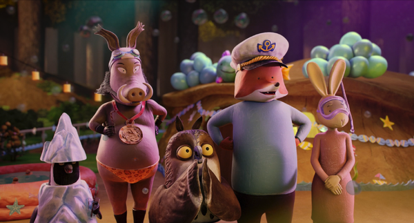 『キツネのフォスとうさぎのハース～森を救え～』