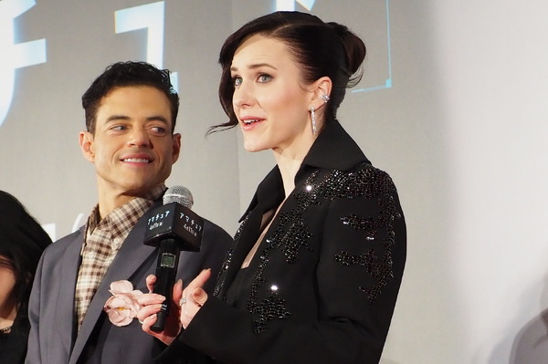 ラミ・マレック、レイチェル・ブロズナハン／『アマチュア』ジャパンプレミア