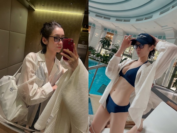 ベッドシーンが話題の女優パク・ジヒョン、見惚れちゃうビキニ姿に大反響「スタイル抜群」【PHOTO】