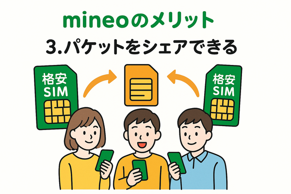 mineo(マイネオ)の評判は悪い？パケット放題Plusの口コミは？
