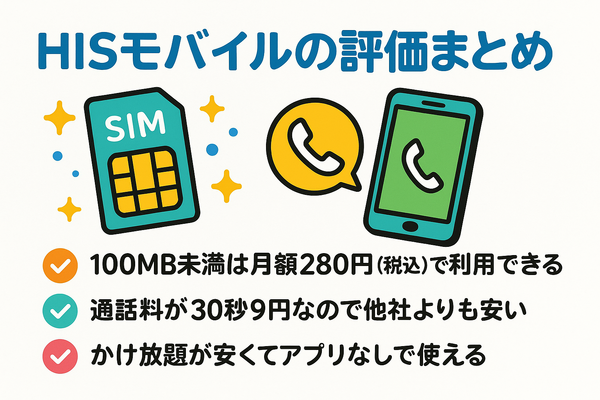HISモバイルの口コミ・評判は悪い？メリット・デメリットはある？