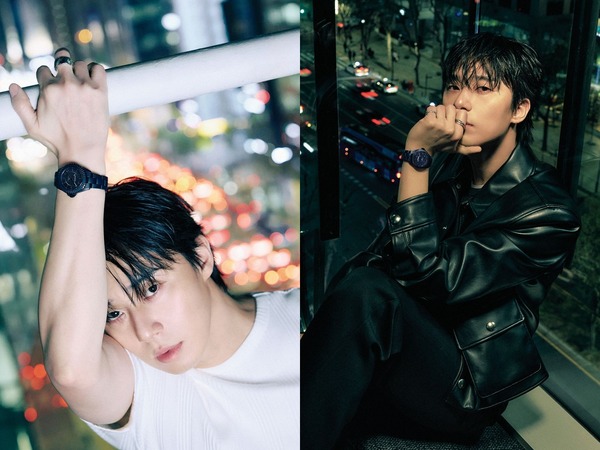 パク・ソジュンの男性美に胸がときめく…“夜の都市”で魅せた幻想的な眼差し【PHOTO】