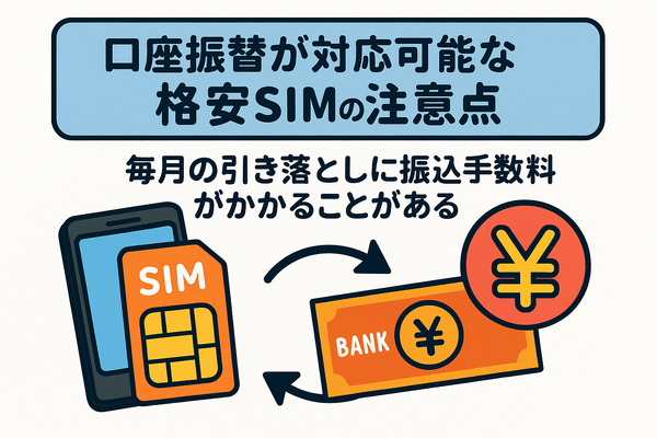 口座振替に対応可能な格安SIM7選！スマホ端末の分割払いはできる？