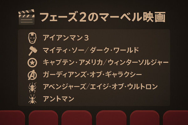 マーベル映画の見る順番はこれ！公開順・時系列など全パターン解説