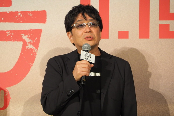 大友啓史監督／映画『宝島』完成報告会見