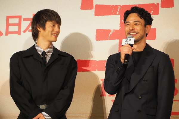 窪田正孝、妻夫木聡／映画『宝島』完成報告会見