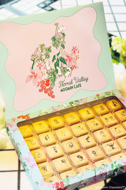 「ムーミンカフェ フローラルバレー」限定クッキー