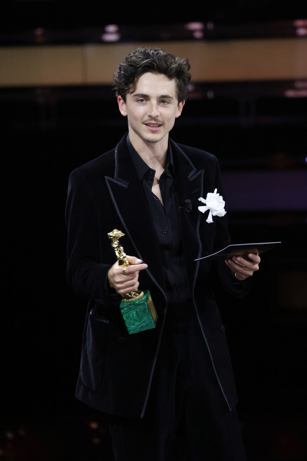 ティモシー・シャラメ Photo by Ernesto S. Ruscio/Getty Images