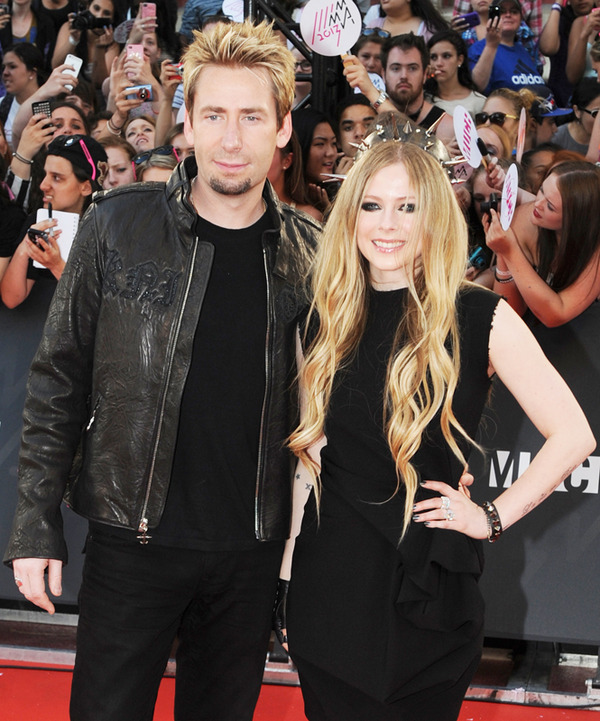 アヴリル・ラヴィーンと恋人のチャド・クルーガー／「2013 MuchMusic Video Awards」 -(C) Getty Images