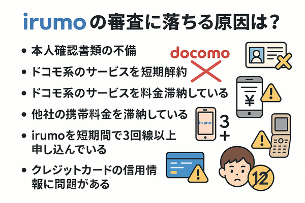 irumoの審査は遅い？基準や時間・審査落ちの原因を解説！