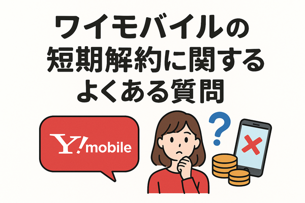 ワイモバイルはすぐに短期解約するとブラックリスト？90日・180日ルールとは？