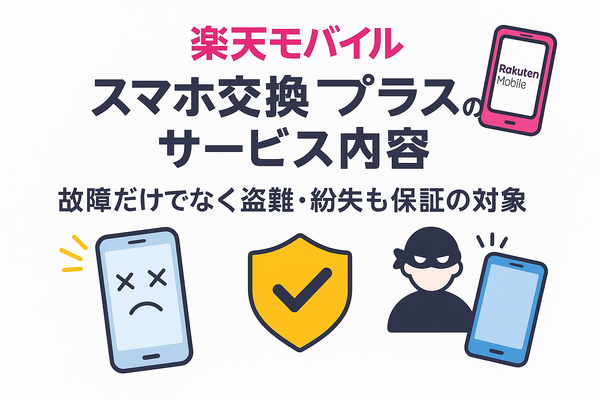 楽天モバイルのスマホ交換保証プラスは必要か？いらない場合の解約方法は？