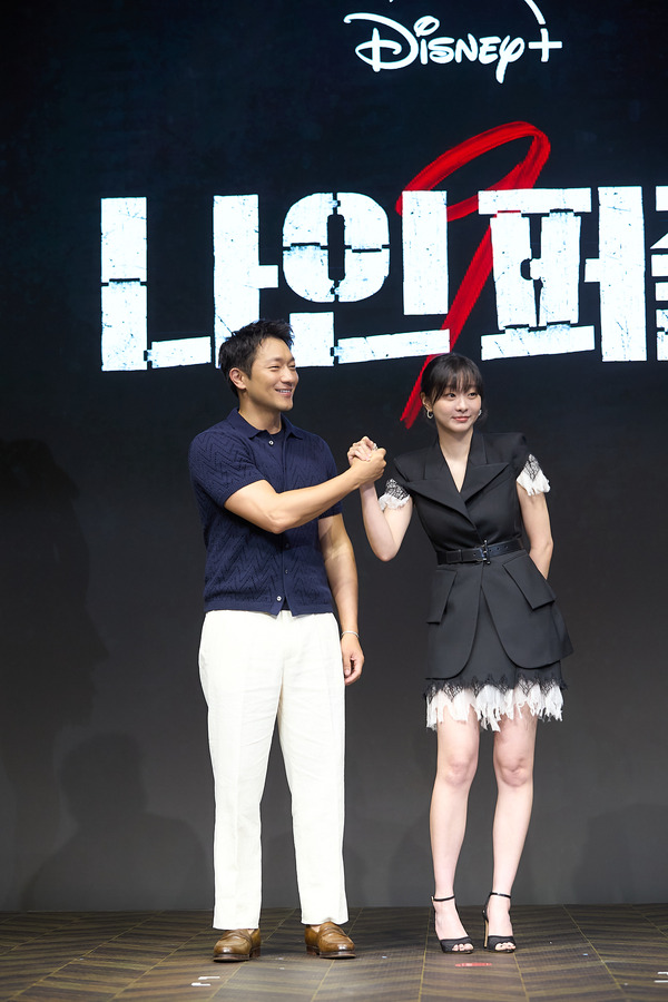 「ナインパズル」会見　(C)2025 Disney and its related entities