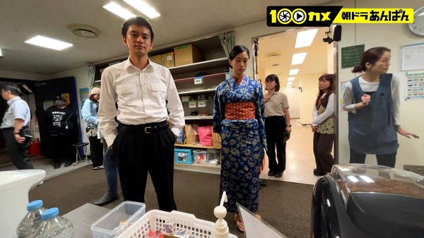 「100カメ／“朝ドラ”あんぱん ～日本の朝に元気を届ける！舞台裏～」©NHK