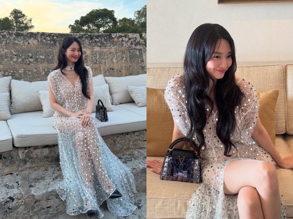 女優シン・ミナが魅せた抜群の存在感。ルイ・ヴィトンの海外イベントできらめいた！「どこへ行っても女神」【PHOTO】