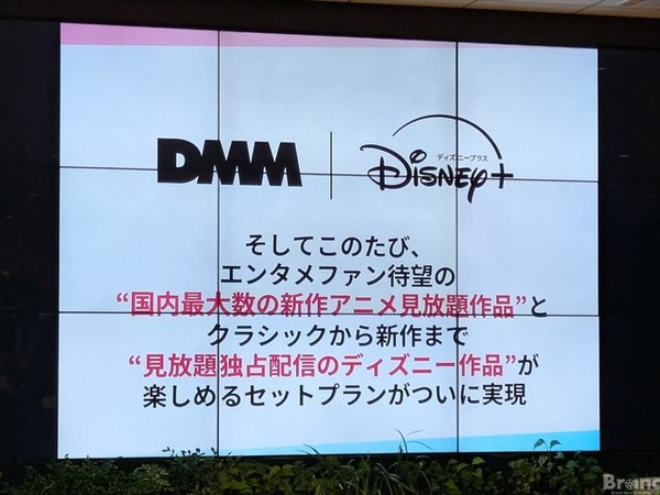 ディズニープラスとDMM TVのセットプラン