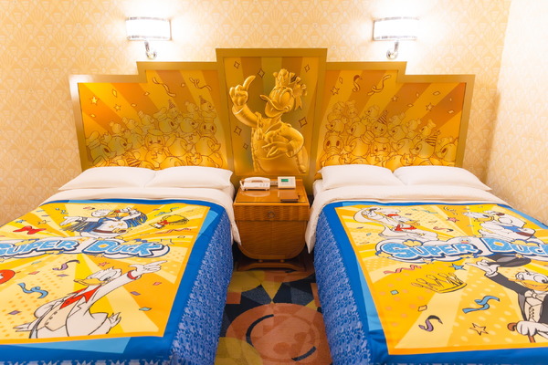 ドナルドが夢に描いたユニークな世界をディズニーホテルでも！期間限定スペシャルルームに潜入