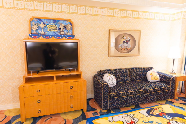 ドナルドが夢に描いたユニークな世界をディズニーホテルでも！期間限定スペシャルルームに潜入