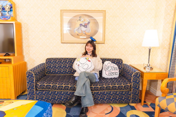 ドナルドが夢に描いたユニークな世界をディズニーホテルでも！期間限定スペシャルルームに潜入