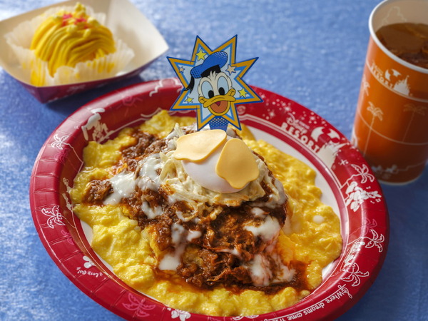 ボリューム満点のドナルドらしいオムライス！TDLグランマ・サラのキッチンのスペシャルセット