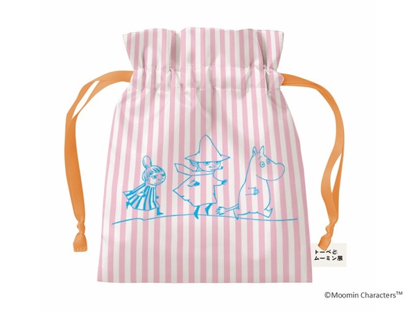「トーベとムーミン展～とっておきのものを探しに～」＜数量限定＞ストライプ巾着セット券