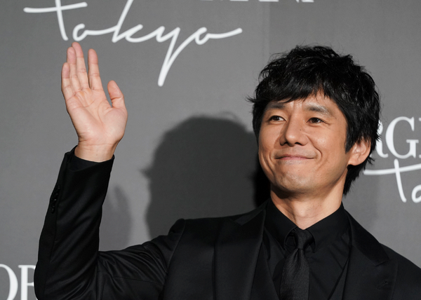 西島秀俊  Photo by Christopher Jue/Getty Images