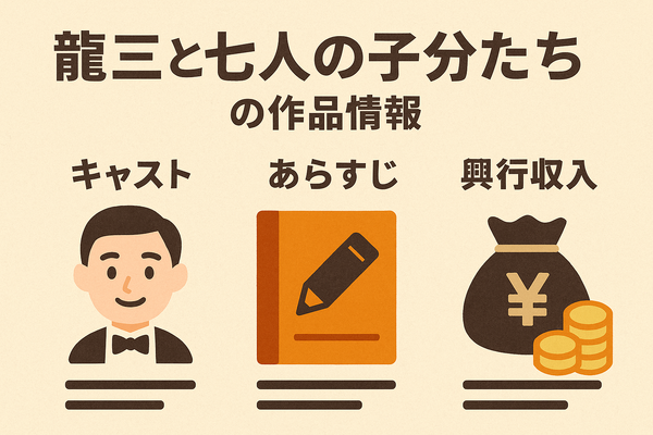 龍三と七人の子分たちの動画配信サービスをご紹介！無料視聴する方法と口コミを徹底解説