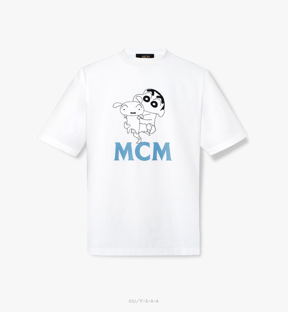 MCM×クレヨンしんちゃん「MCM コレクション クレヨンしんちゃん Tシャツ」（C）Ｕ／Ｆ・Ｓ・Ａ・Ａ