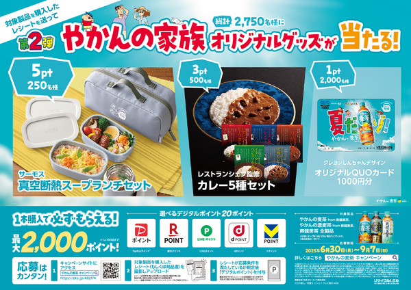 「もうひとつのクレヨンしんちゃん やかんの家族だゾ！」(C)臼井儀人／双葉社・シンエイ・テレビ朝日・ADK