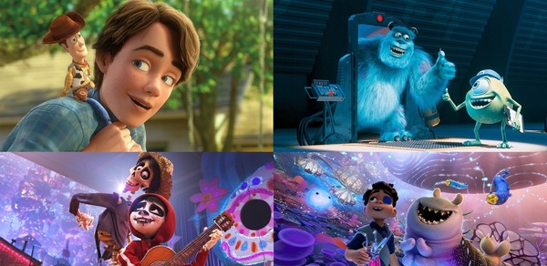 『星つなぎのエリオ』『トイ・ストーリー3』『モンスターズ・インク』『リメンバー・ミー』