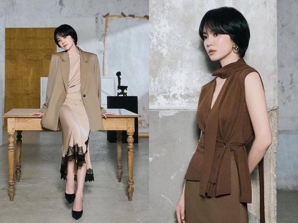 ラブリーさは封印？ソン・ヘギョ、これまでにない大胆さで話題に！魅惑の秋ファッションを披露