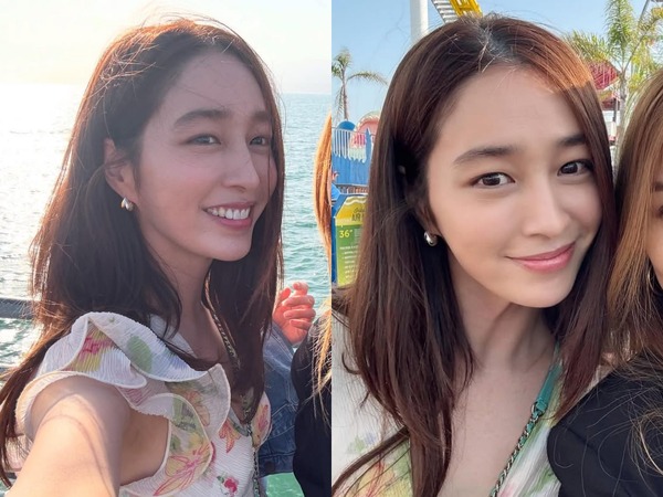 “BHの妻” イ・ミンジョン、アメリカを満喫！自然体な姿が「素敵すぎる」【PHOTO】