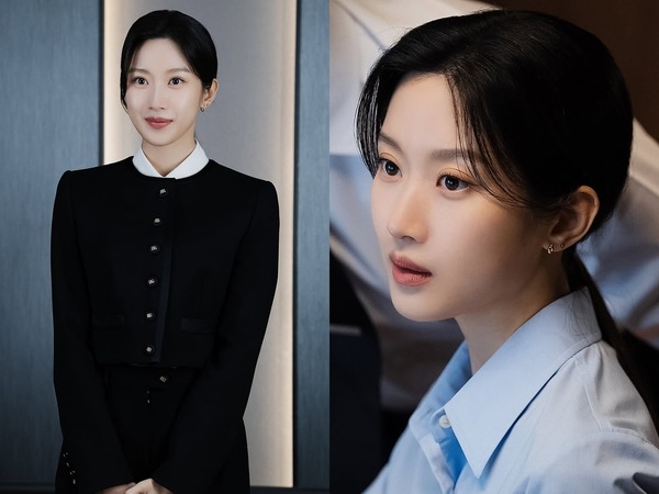 “スーツ出勤”ムン・ガヨン、新米弁護士役で魅せる！『瑞草洞＜ソチョドン＞』ビハインドカットを公開