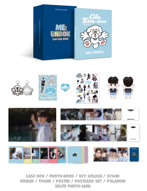 2025 CHA EUN-WOO OFFICIAL PHOTO BOOK [ME : UNBOX]