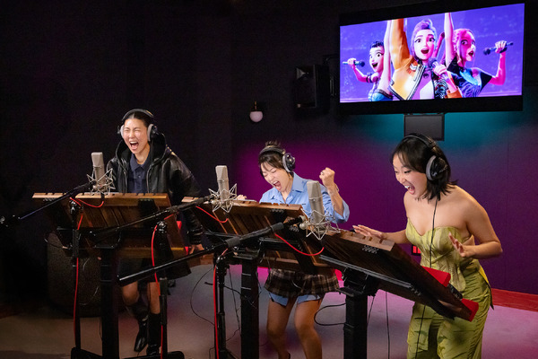 Netflix映画『K-POPガールズ！デーモン・ハンターズ』独占配信中　メイキング