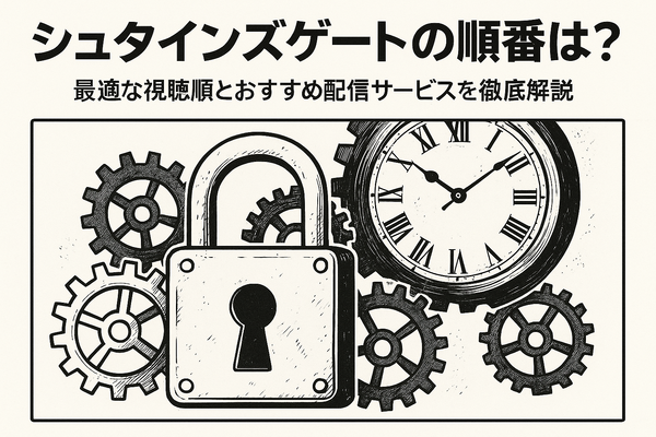 シュタインズゲートの順番は？最適な視聴順とおすすめ配信サービスを徹底解説