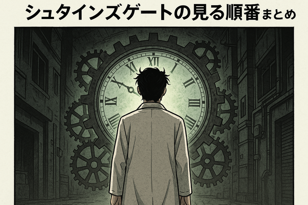 シュタインズゲートの順番は？最適な視聴順とおすすめ配信サービスを徹底解説