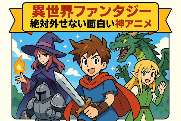 面白い神アニメおすすめ67選！絶対にハマる名作ランキング【2025年最新版】