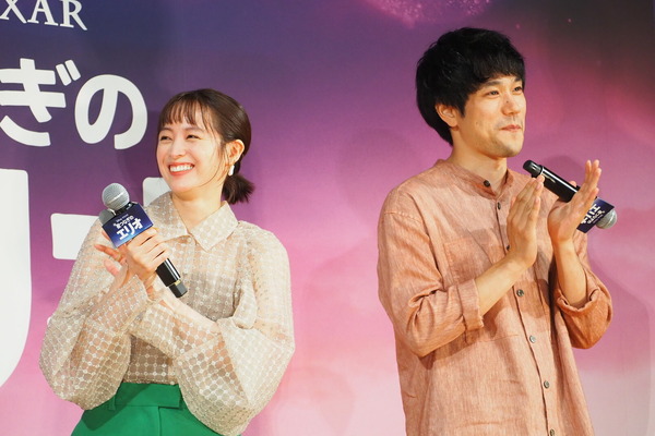 清野菜名、松山ケンイチ／『星つなぎのエリオ』大学生限定トークイベント