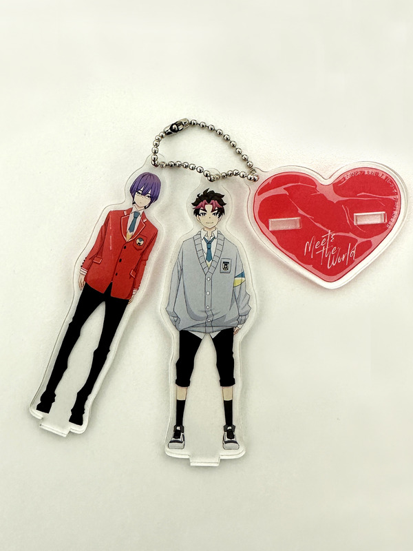 アクリルスタンドキーホルダー　『ミーツ・ザ・ワールド』©金原ひとみ/集英社・映画「ミーツ・ザ・ワールド」製作委員会