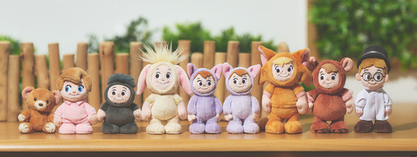 「Disney stanDs（ディズニースタンディーズ）」『ピーター・パン』イメージカット＜ぬいぐるみセット＞