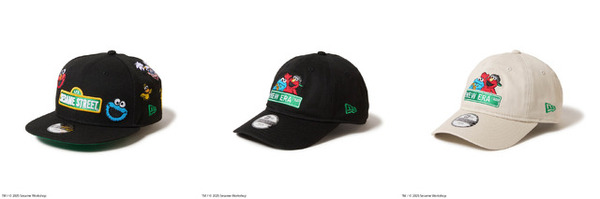 セサミストリート×ニューエラ「Youth 9FIFTY」「Youth 9TWENTY」TM and（C） 2025 Sesame Workshop