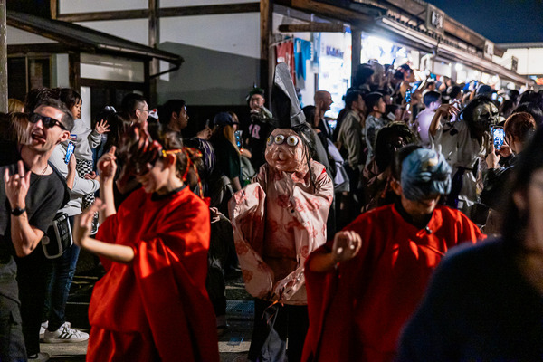 2024年「うずまさ百鬼夜行」の模様